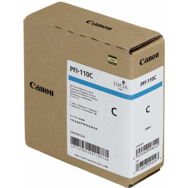 Canon PFI-110 C Cyan (2365C001)