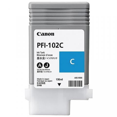 Tusz Canon PFI-102C niebieski (cyan)