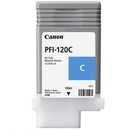 Tusz Canon PFI-120C niebieski