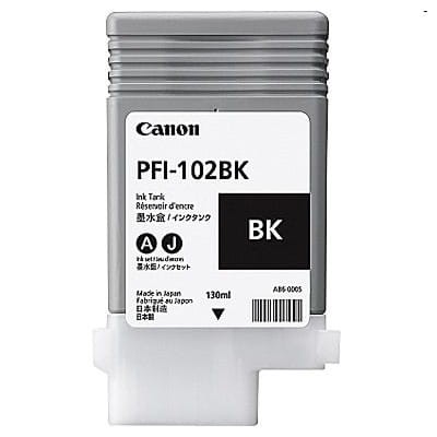 Tusz Canon PFI-102BK czarny (black)
