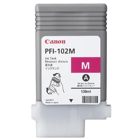 Canon PFI-102M 0897B001 tusz Magenta 130 ml oryginalny 2024r.