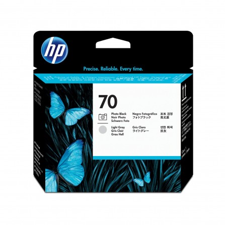 Głowica HP C9407A czarny (black), szary