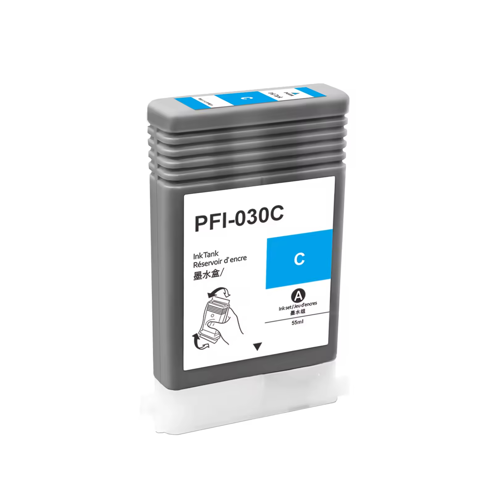 Tusz Canon PFI-030C zamiennik niebieski 55ml